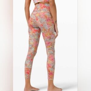 Lululemon Athletica Align Inflorescence Multi Floral High-Rise Leggings
